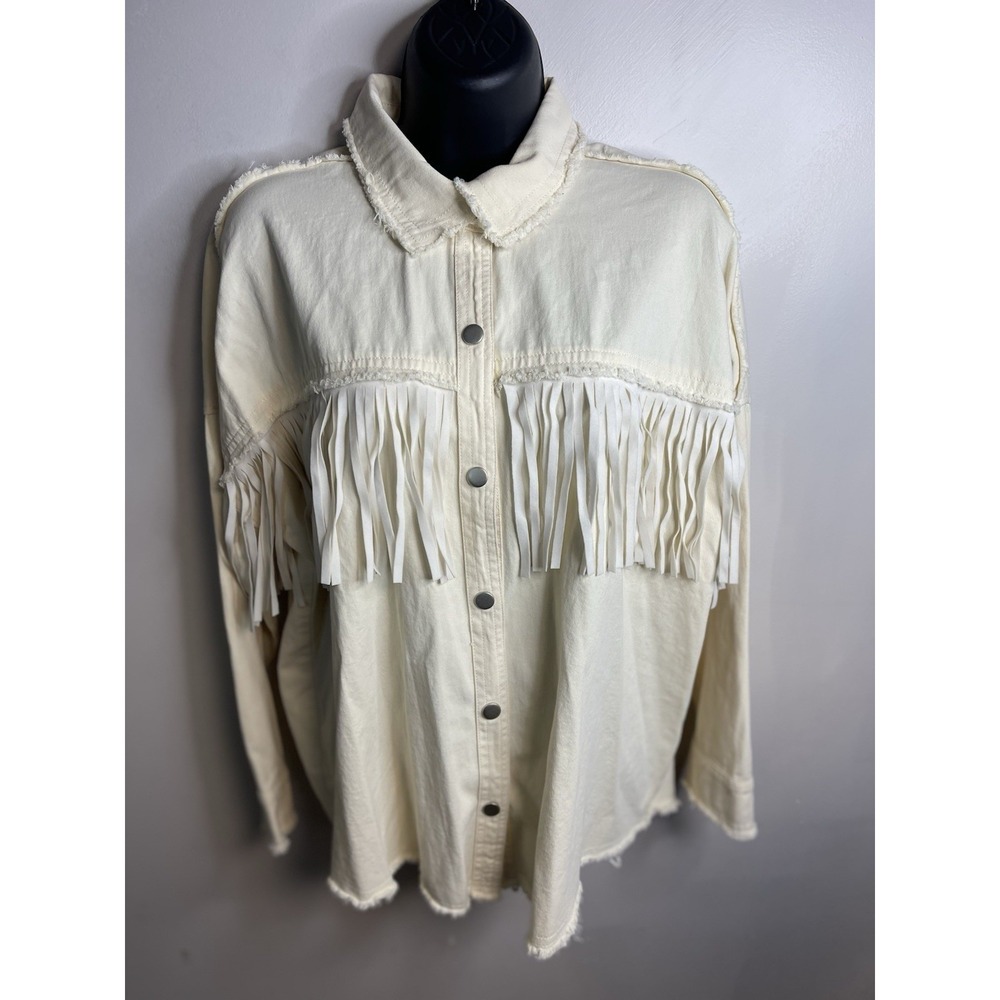 NWT Everyday Chic Boutique Women's Oversized Western Cowgirl Jacket Sz Small